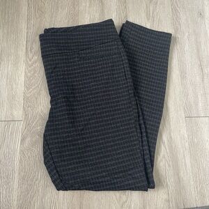 Dalia women’s Charcoal Checkered Dress Pants